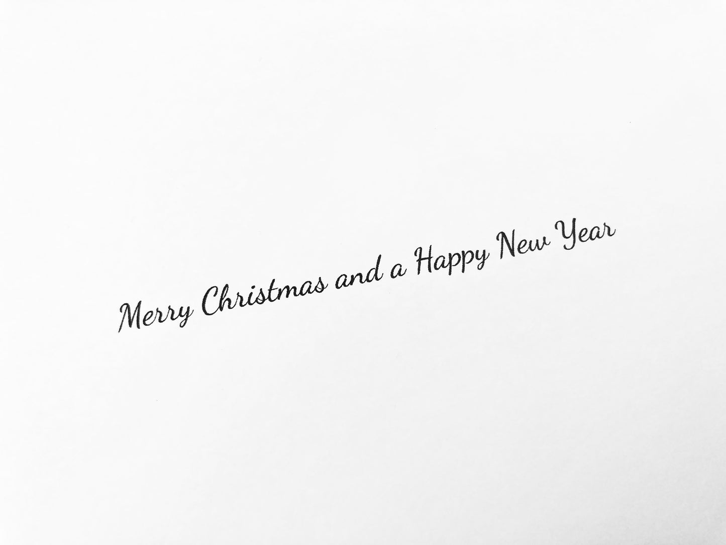 2025 Tickhill CHRISTMAS CARD design pack of 5 Luxury Cards & Red Envelopes