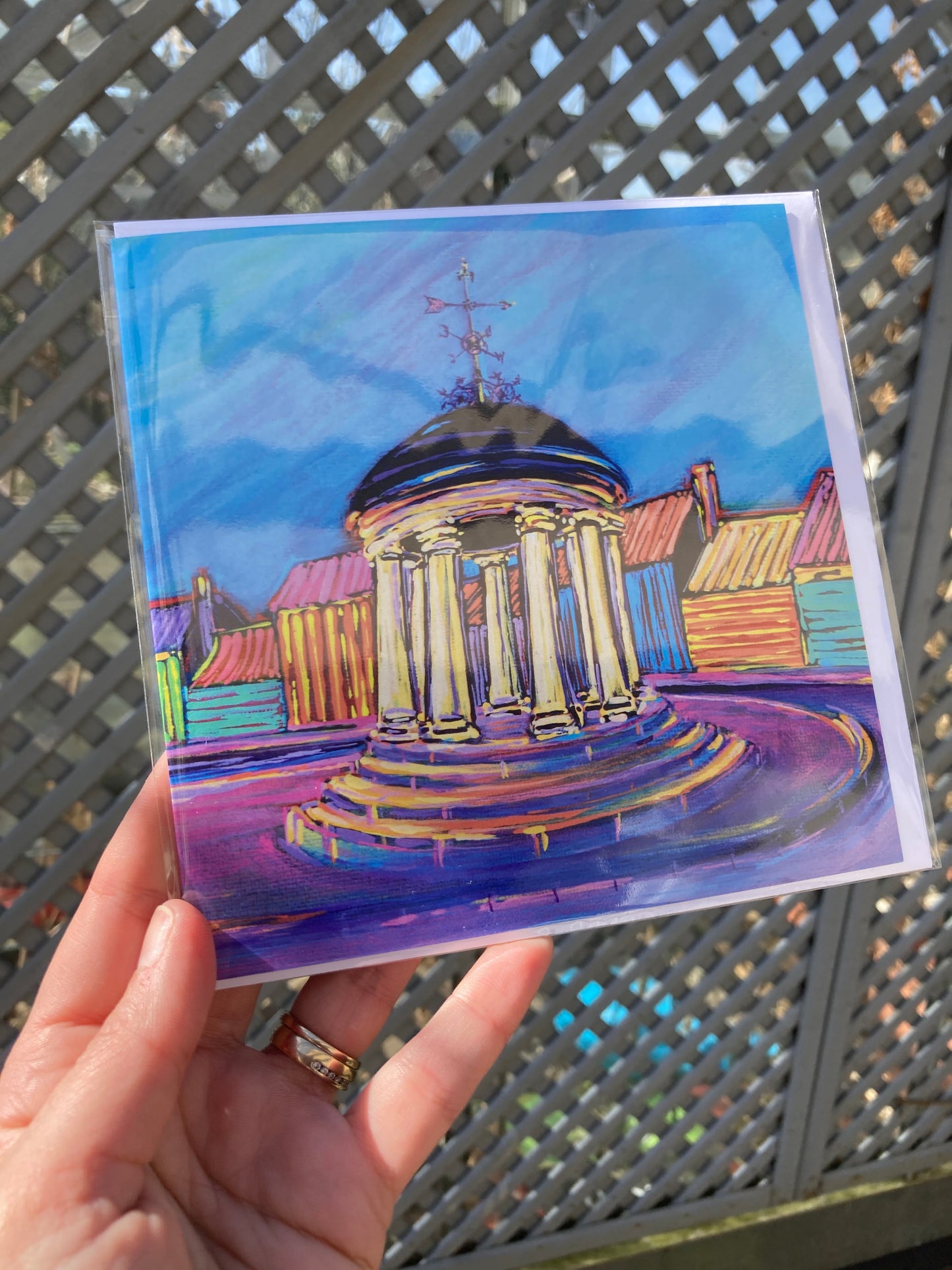 Buttercross view Tickhill Square Card