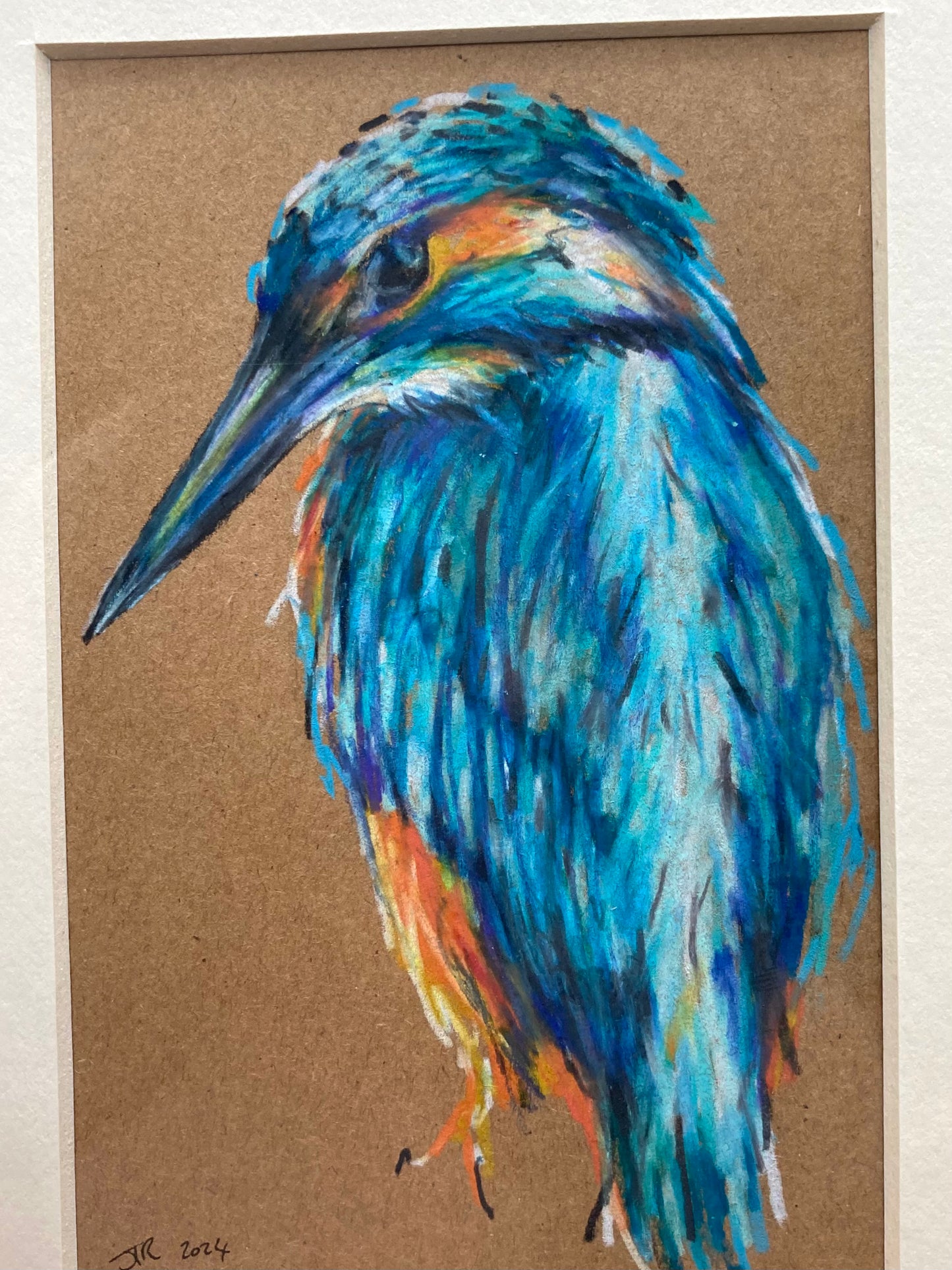 Drawing of A Kingfisher