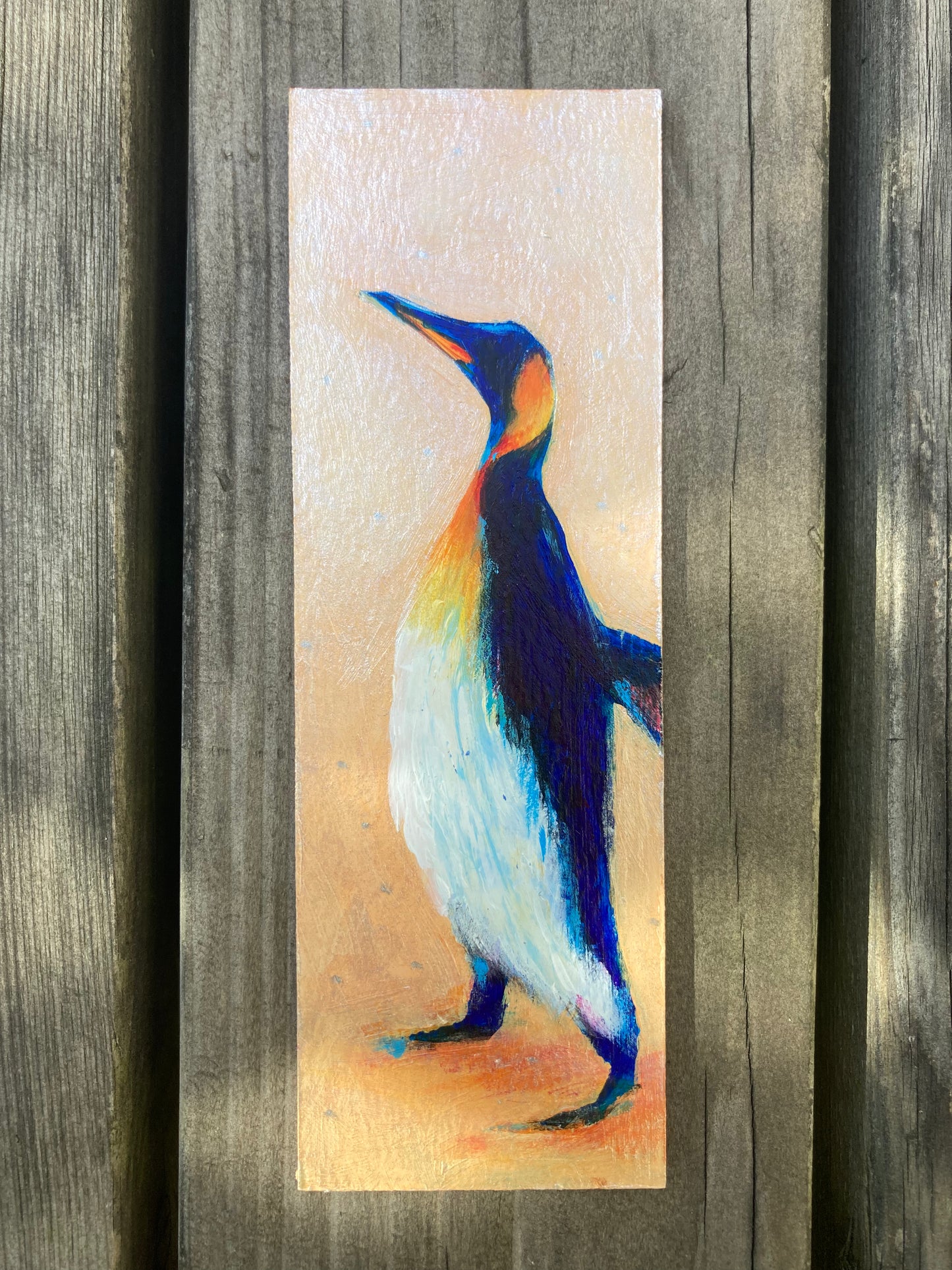 Penguin Bookmark- Handmade