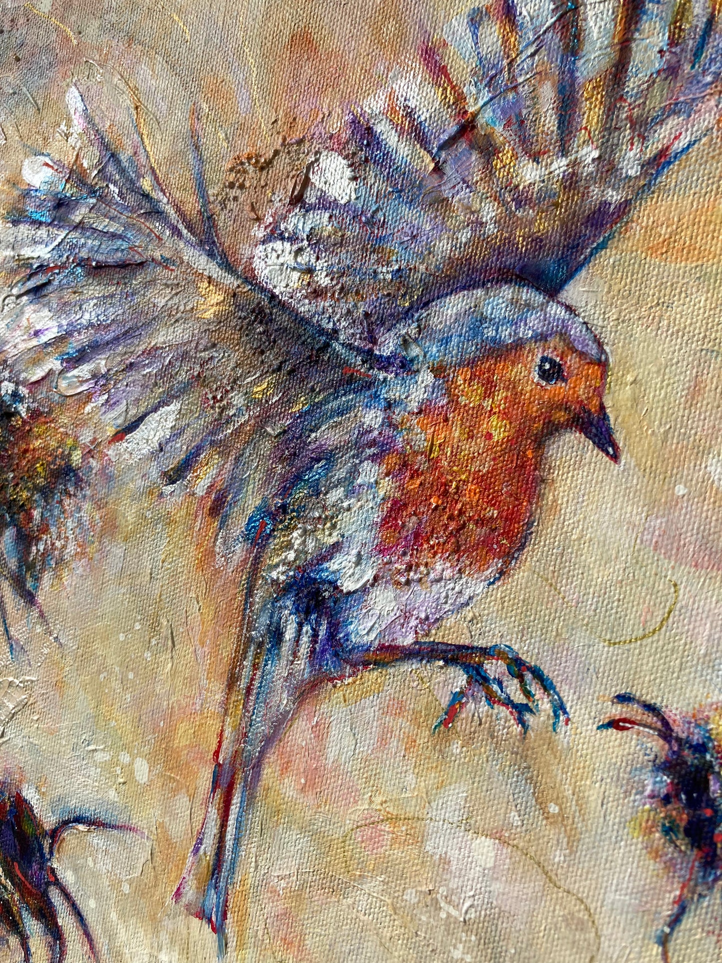 The Flicker Dance -Robins & Bees