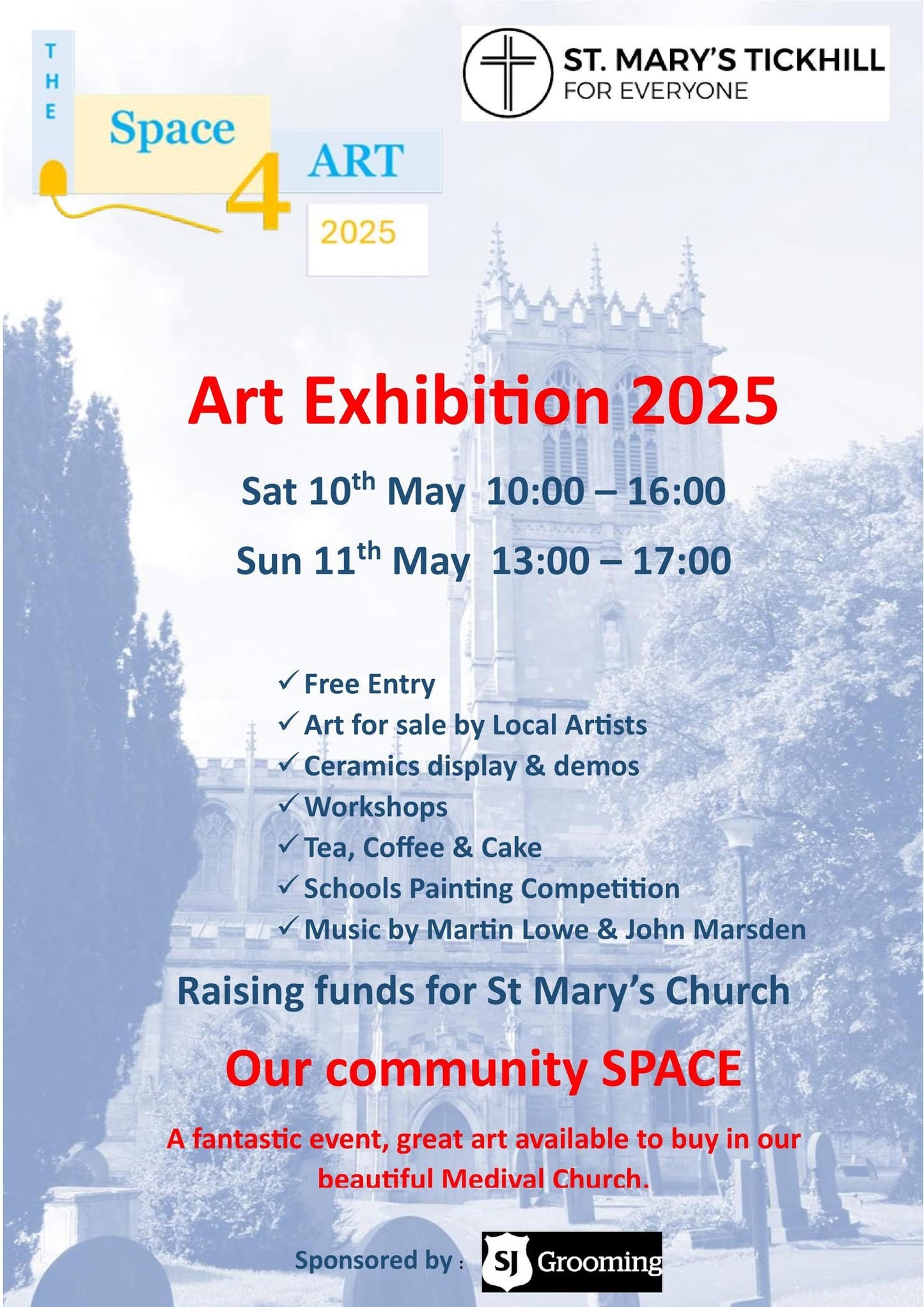 Watercolour Duck Demo/workshop at St Mary’s Church