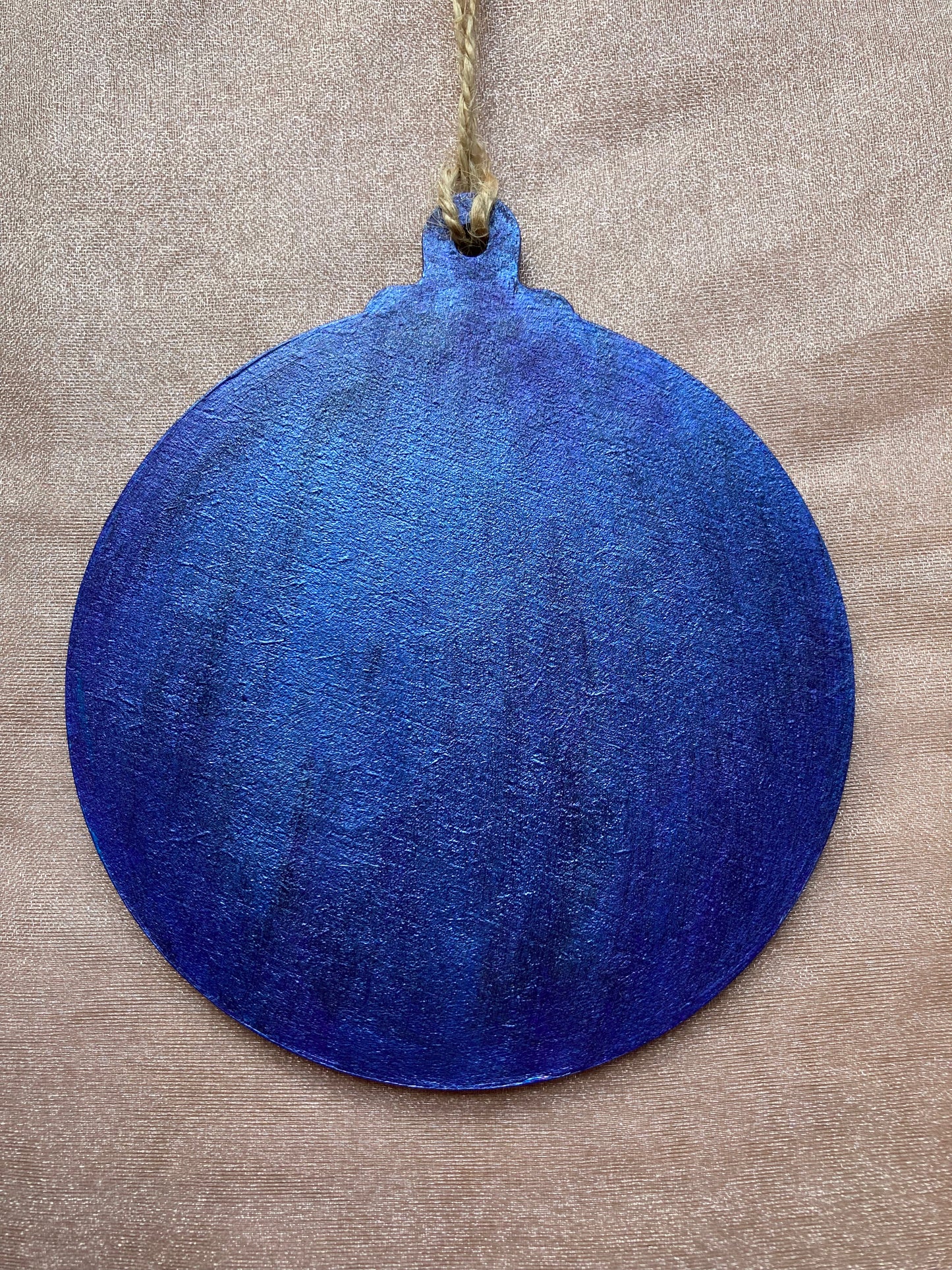 LARGE Hand painted Hanging Ornament (stag)