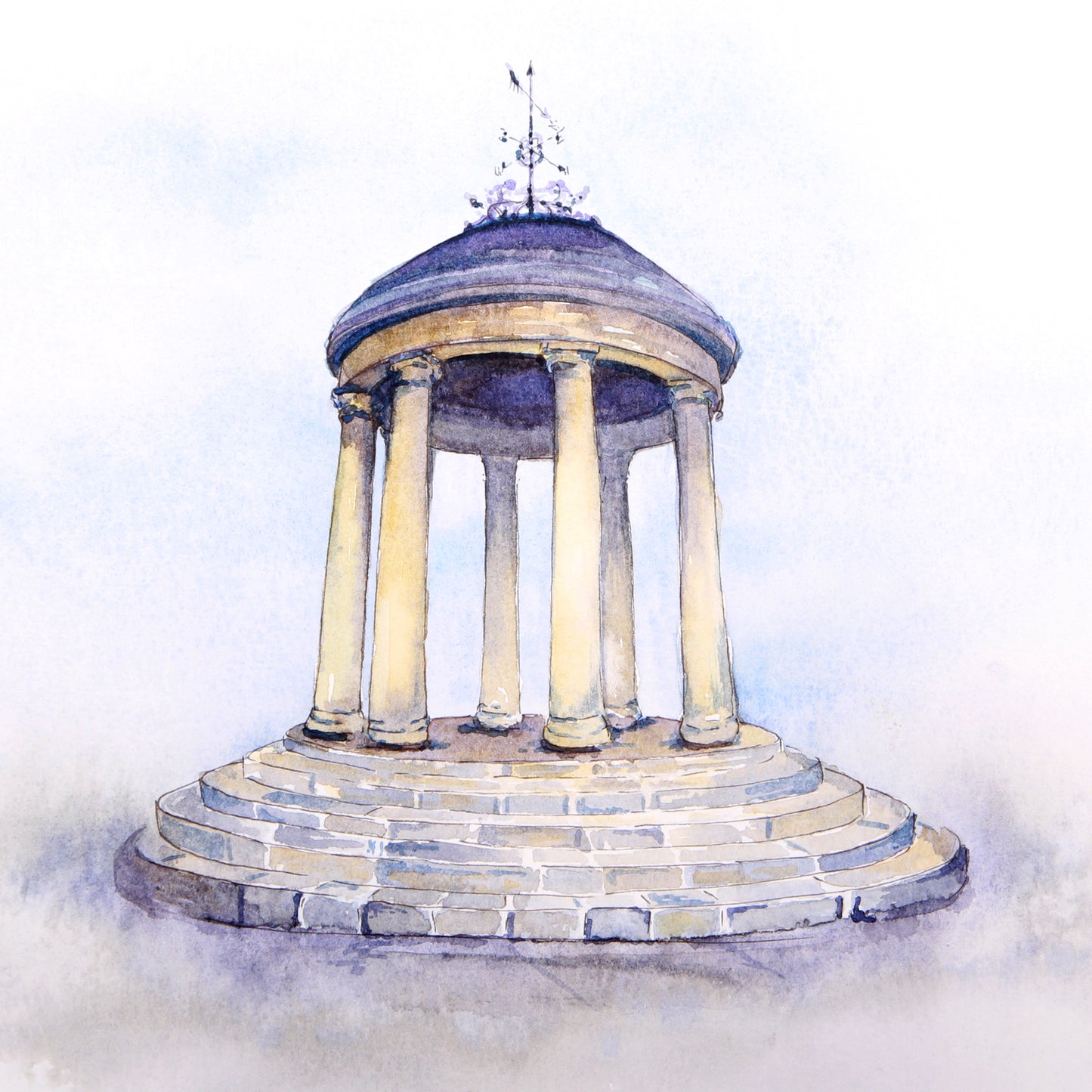 The Buttercross Tickhill Square Card