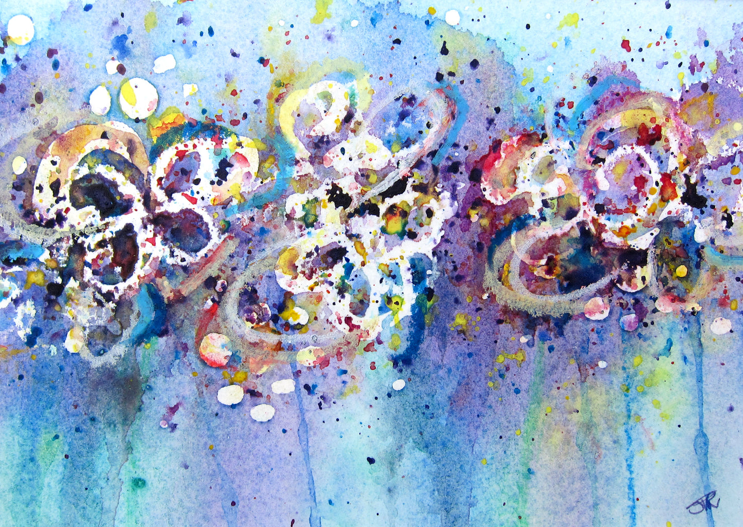 Wilde Number 8 Violet (Card)