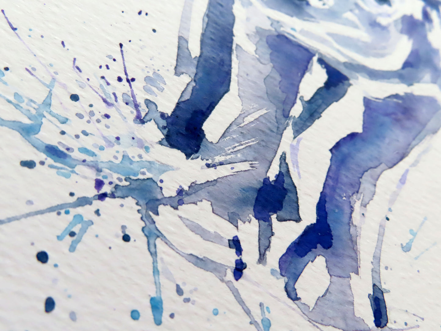 WHITE RHINO (#2) watercolour