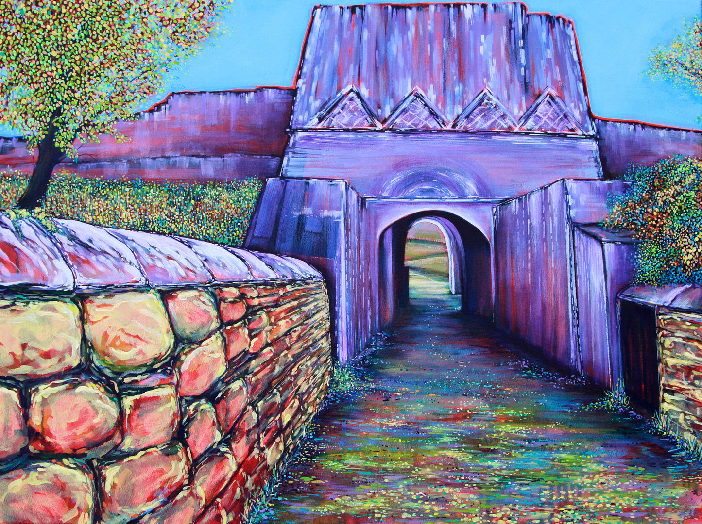 Beyond the Gate at Tickhill Castle 2019