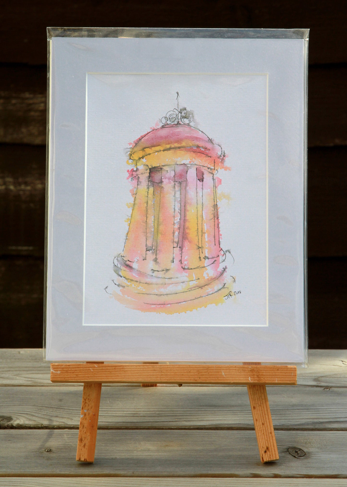 Buttercross Mini Number 38 Pink and Yellow