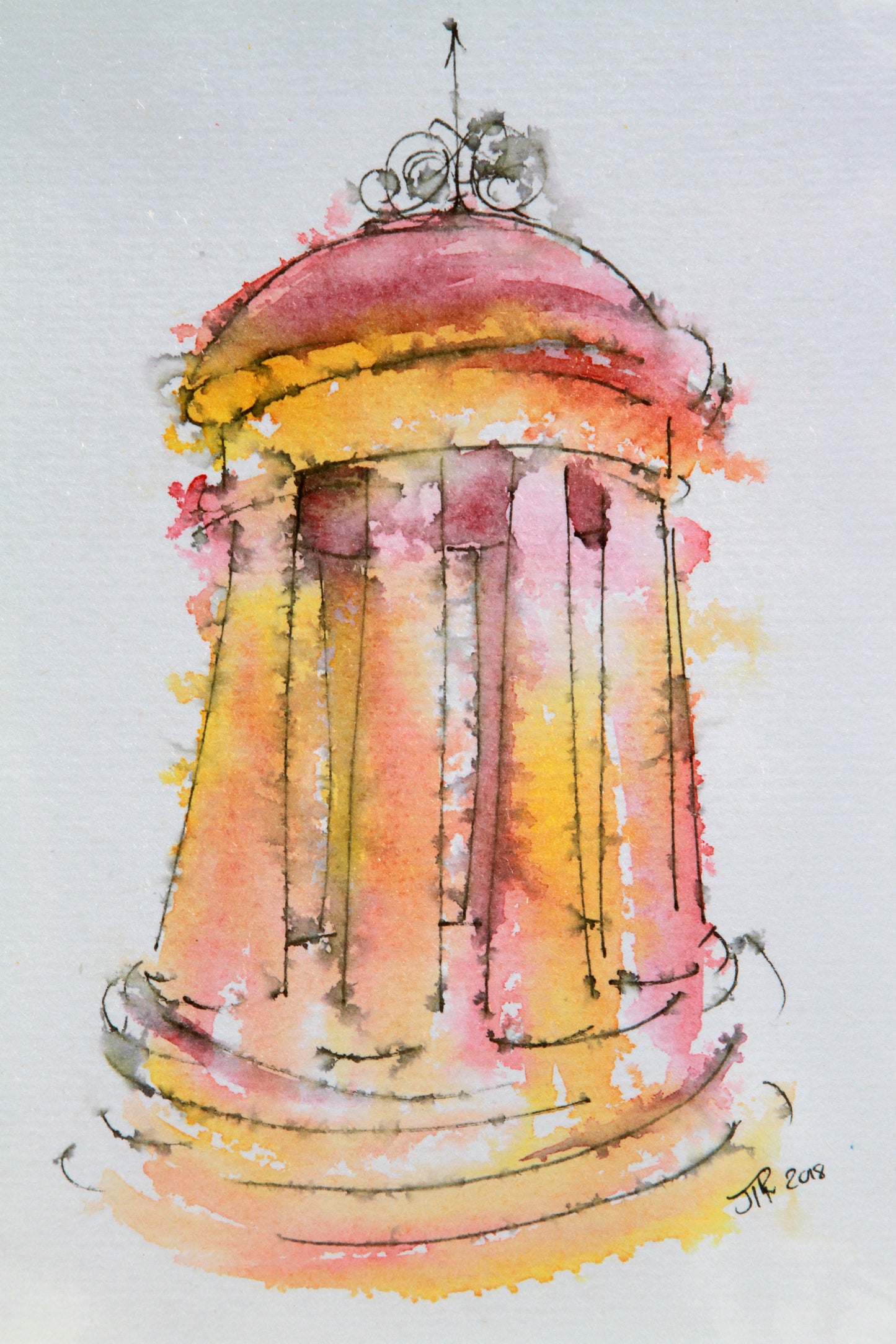 Buttercross Mini Number 38 Pink and Yellow