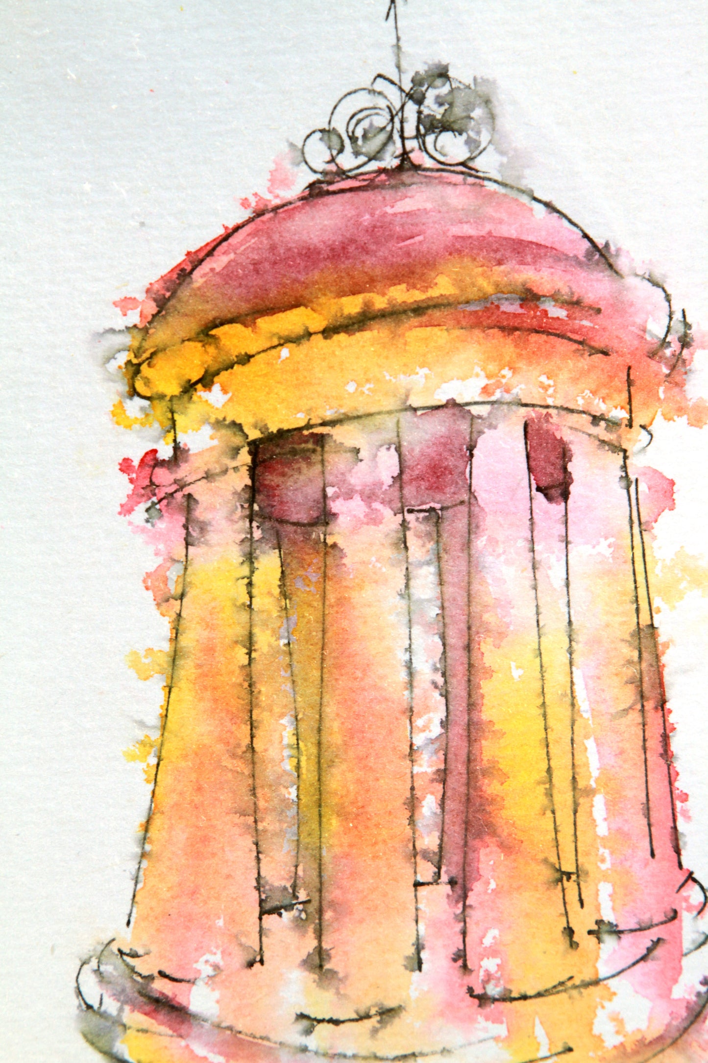 Buttercross Mini Number 38 Pink and Yellow