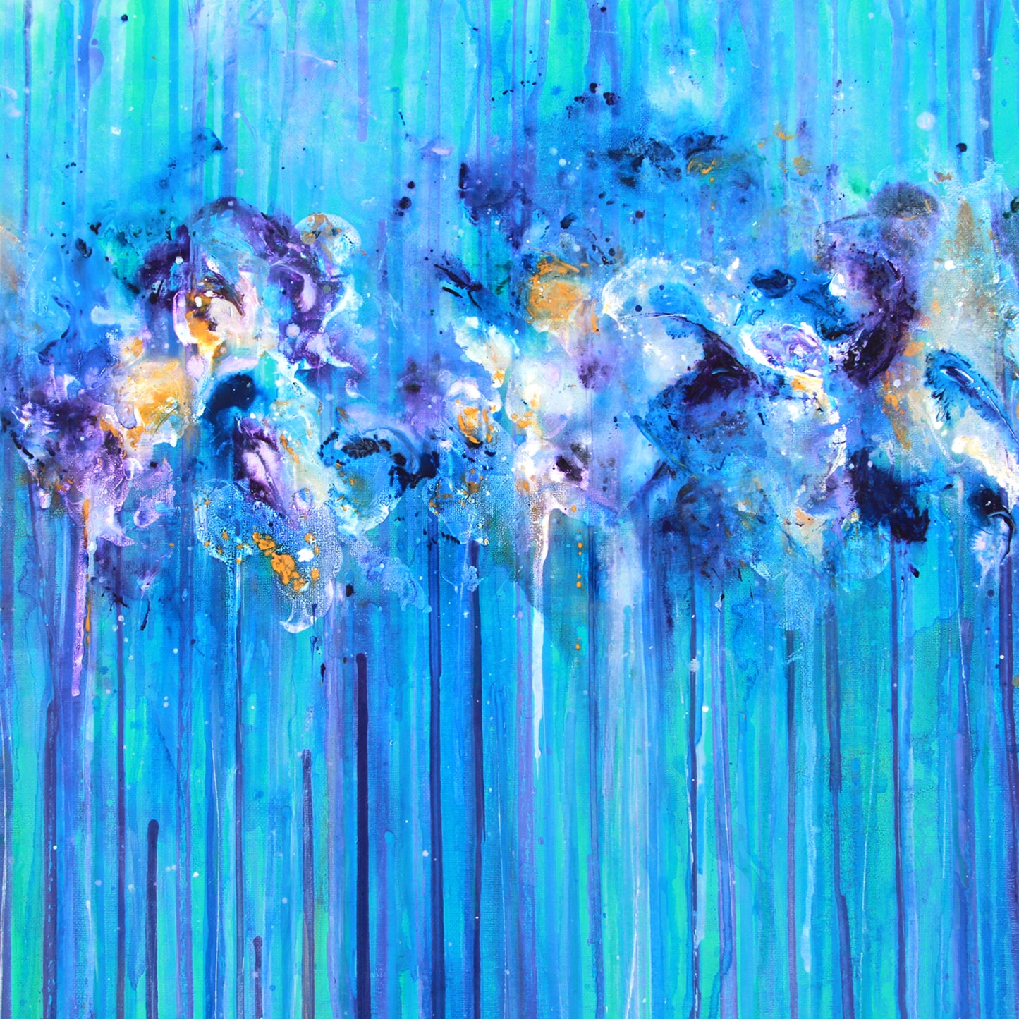 "Swoosh" Square Greeting Card with envelope