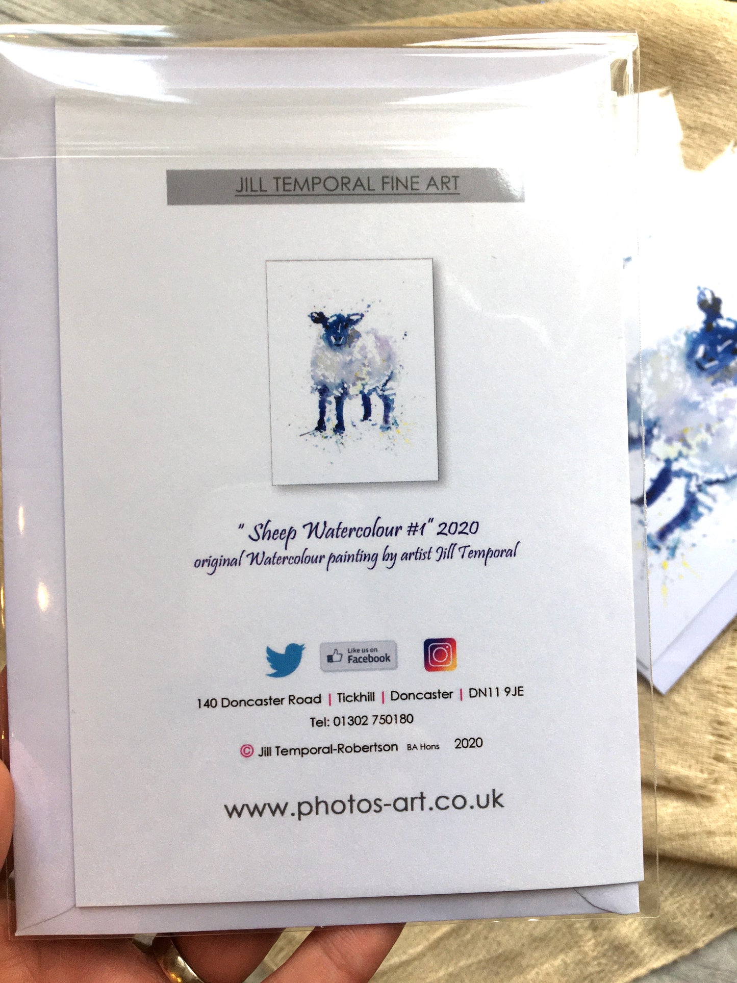 Sheep A6 Greeting Card