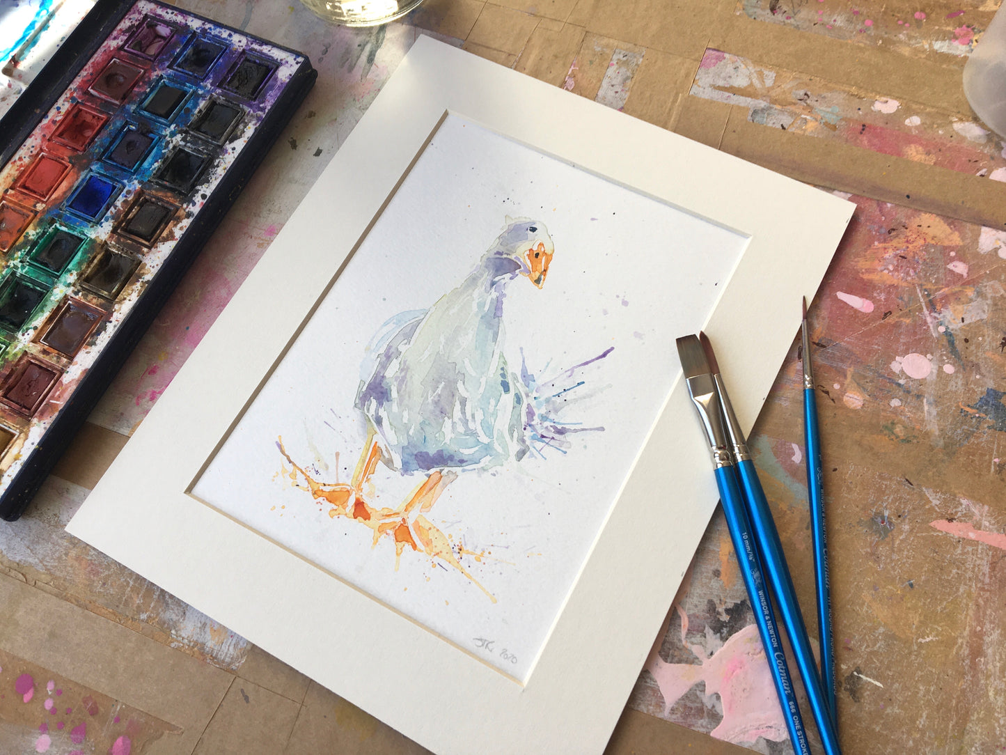 GOOSE (#3) watercolour