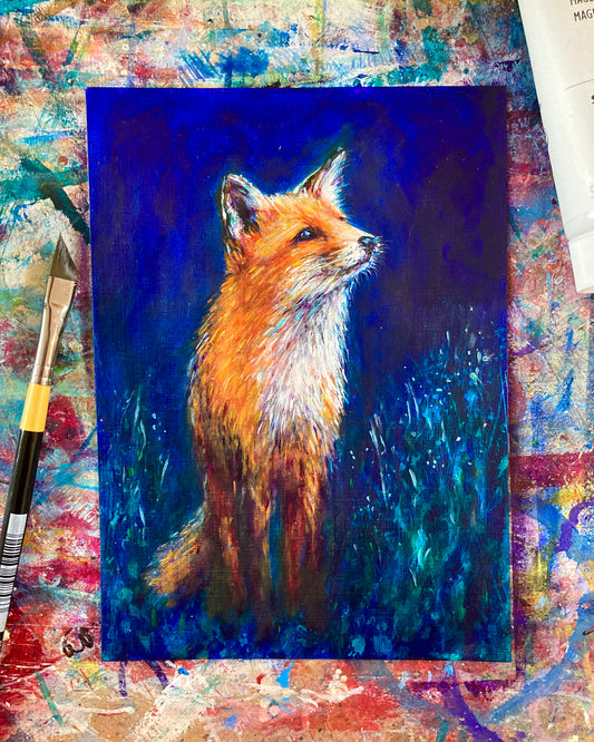 Hold back the night- fox