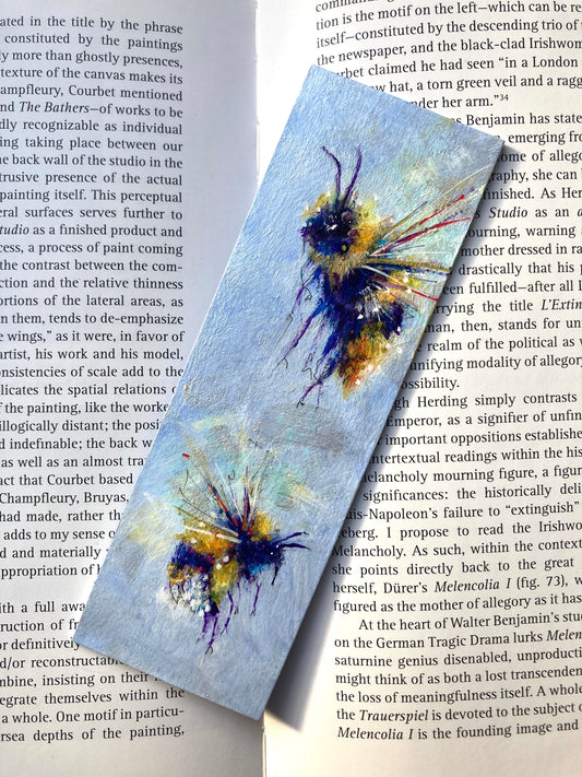 Bee’s Bookmark hand painted