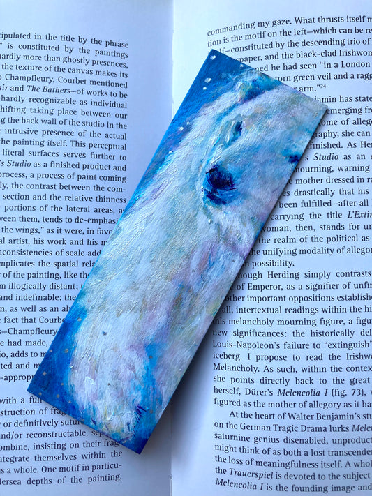 Polar Bear Bookmark- Handmade