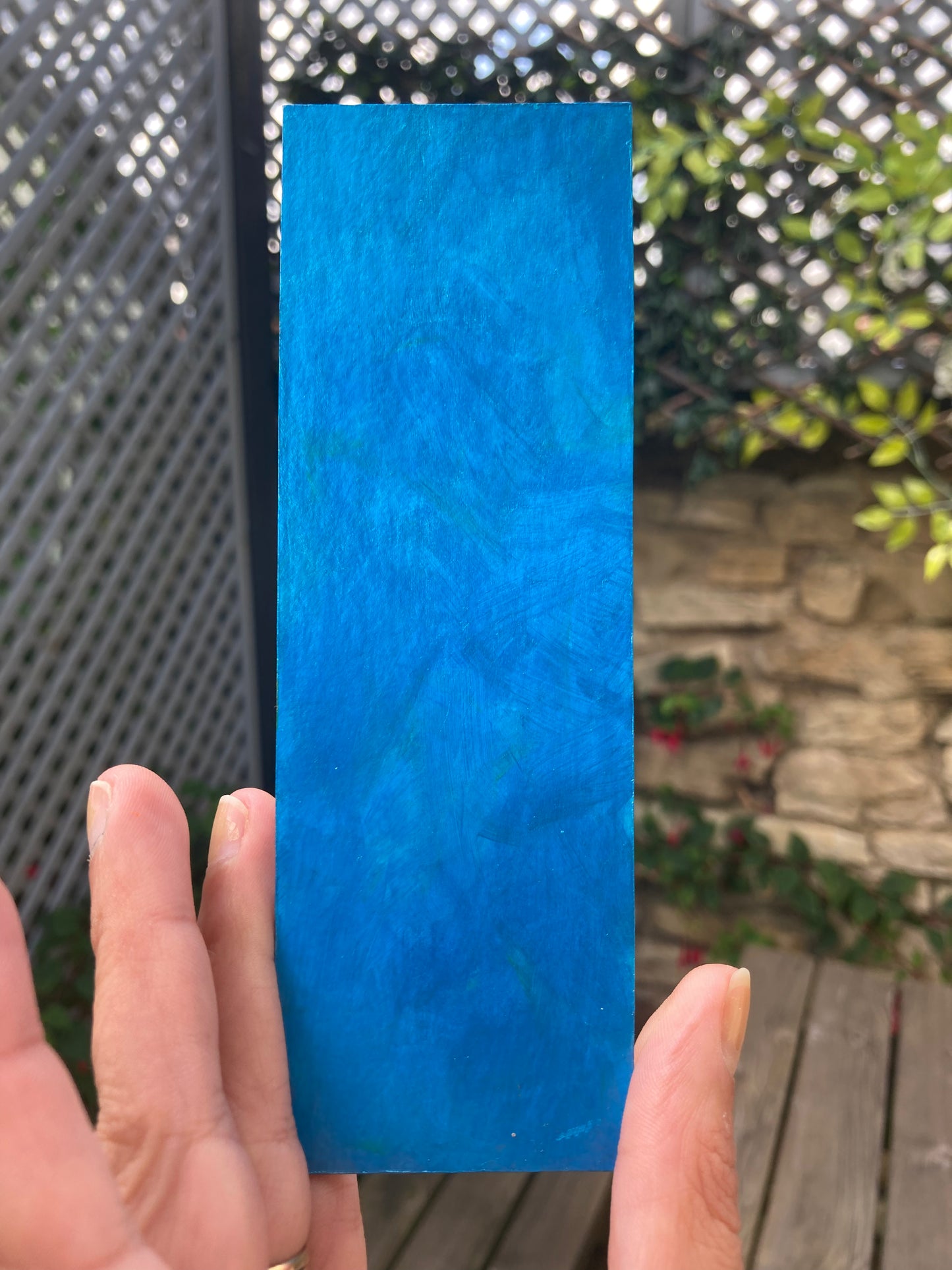 Rubber Ducky (B) Bookmark hand painted