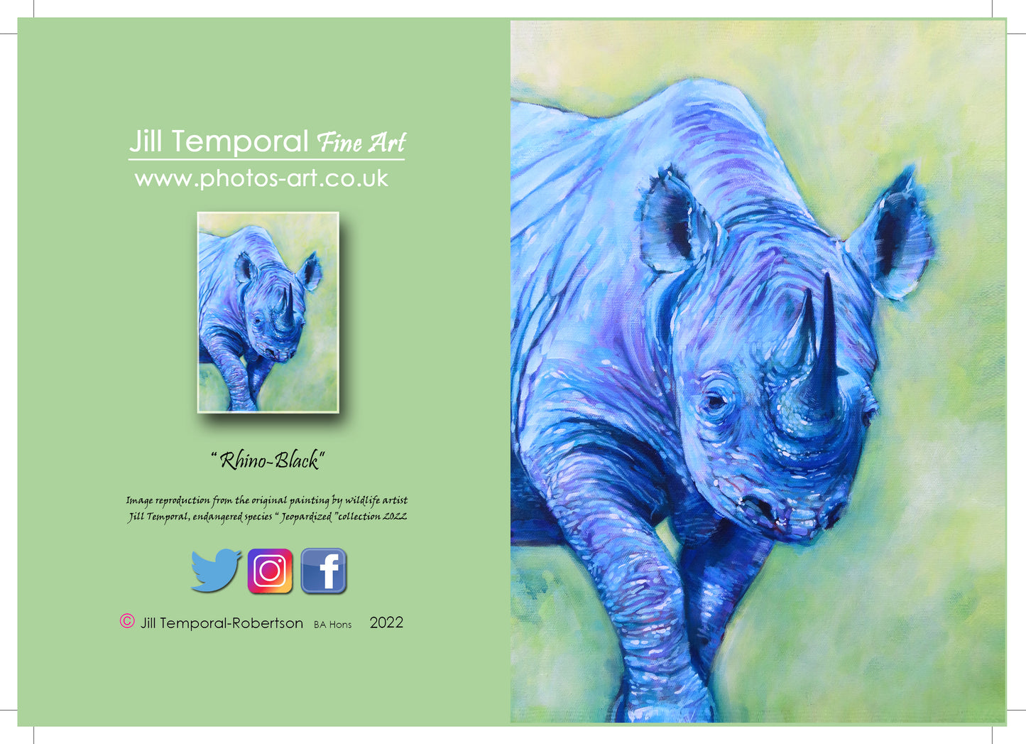 A6 Rhino Card