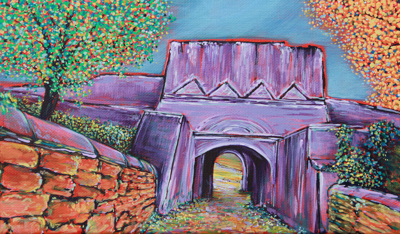 Tickhill Castle Beyond the Gate Jill Temporal Fine Art