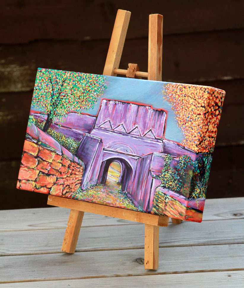 Tickhill Castle Beyond the Gate Jill Temporal Fine Art