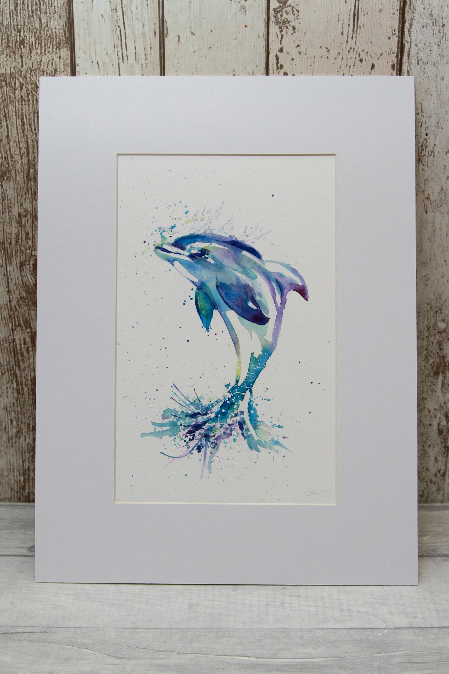 Dolphin (Number Two) Watercolour