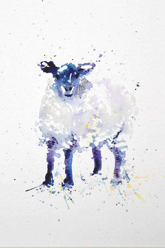 Sheep A6 Greeting Card