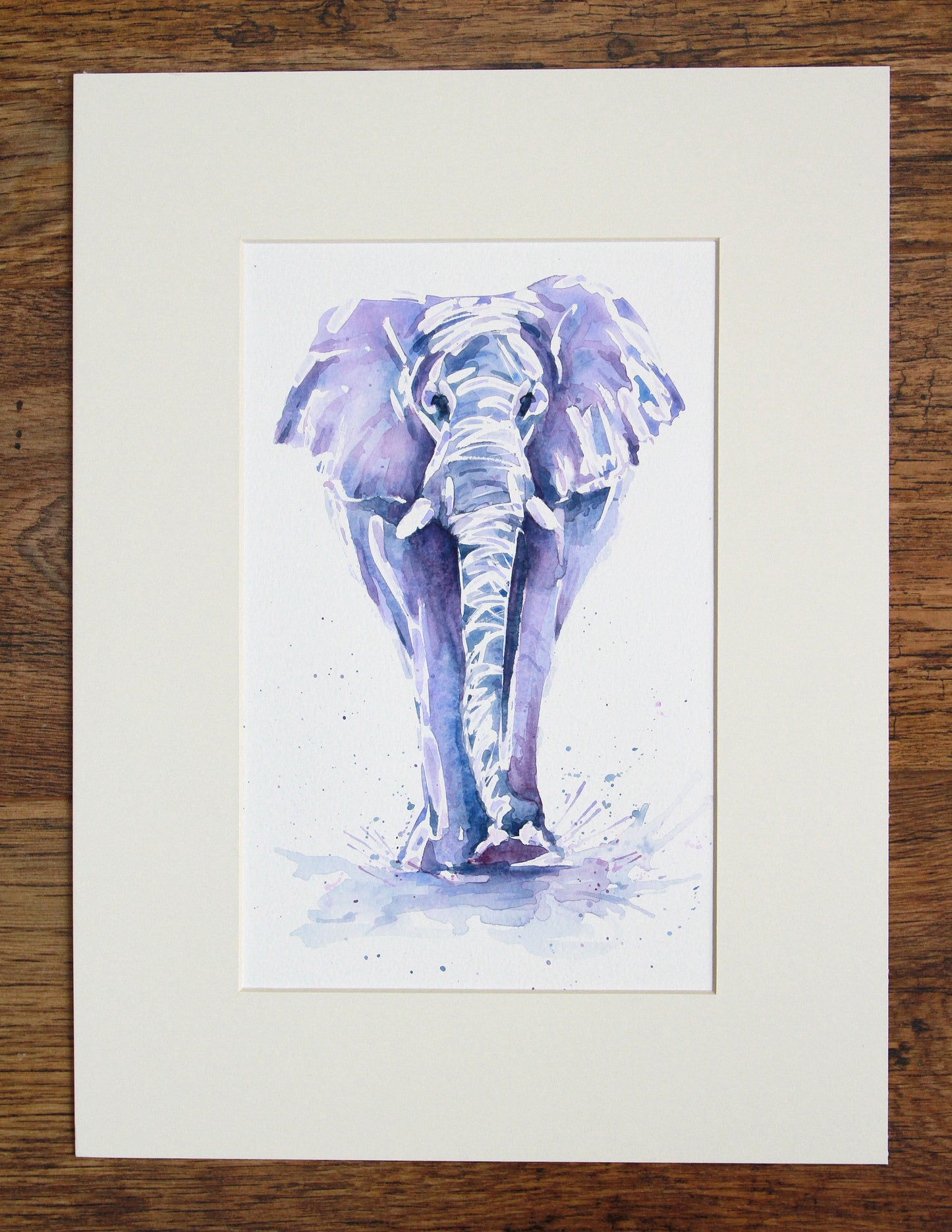 ELEPHANT #8 Watercolour painting