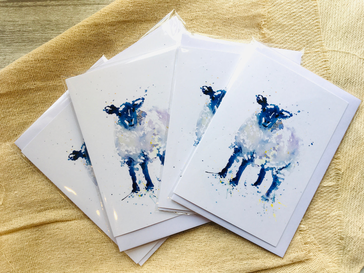 Sheep A6 Greeting Card