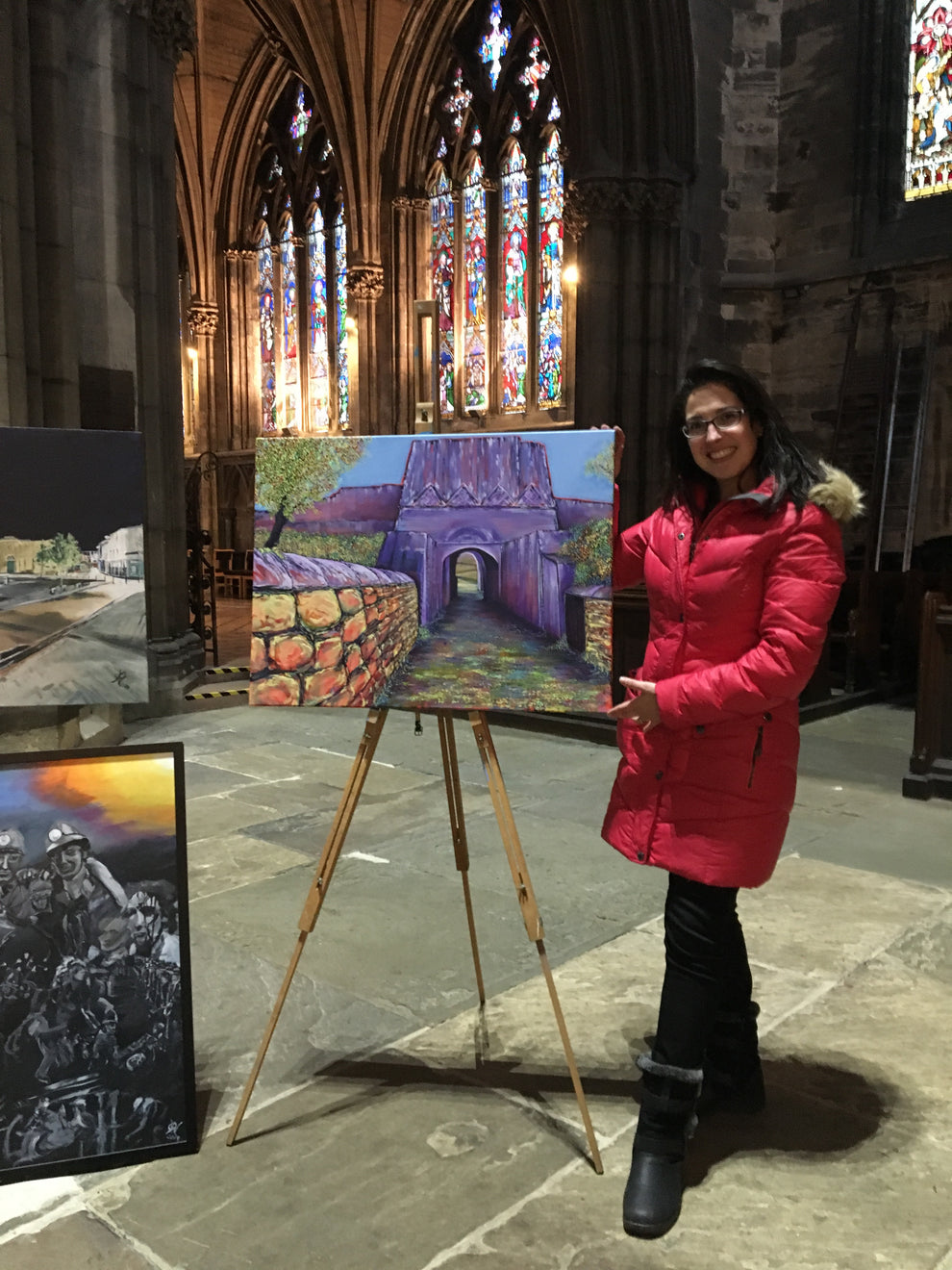 Beyond the Gate at Tickhill Castle 2019 Jill Temporal Fine Art