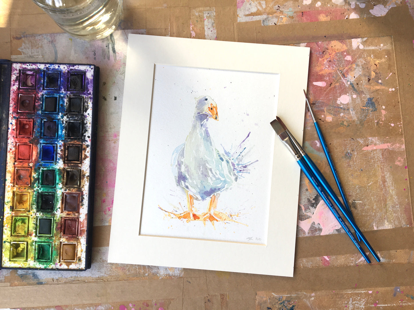 GOOSE (#3) watercolour