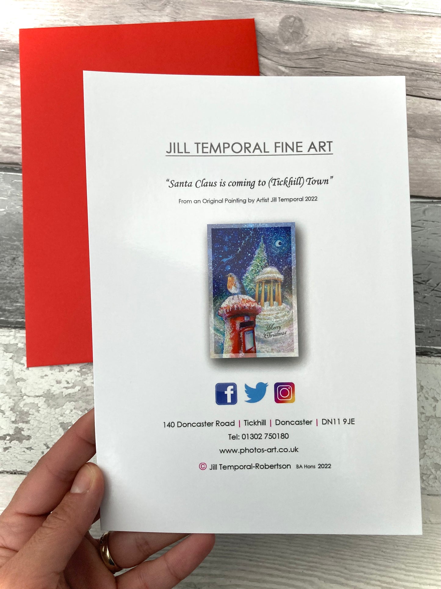 INDIVIDUAL CARD 2022 Design Christmas