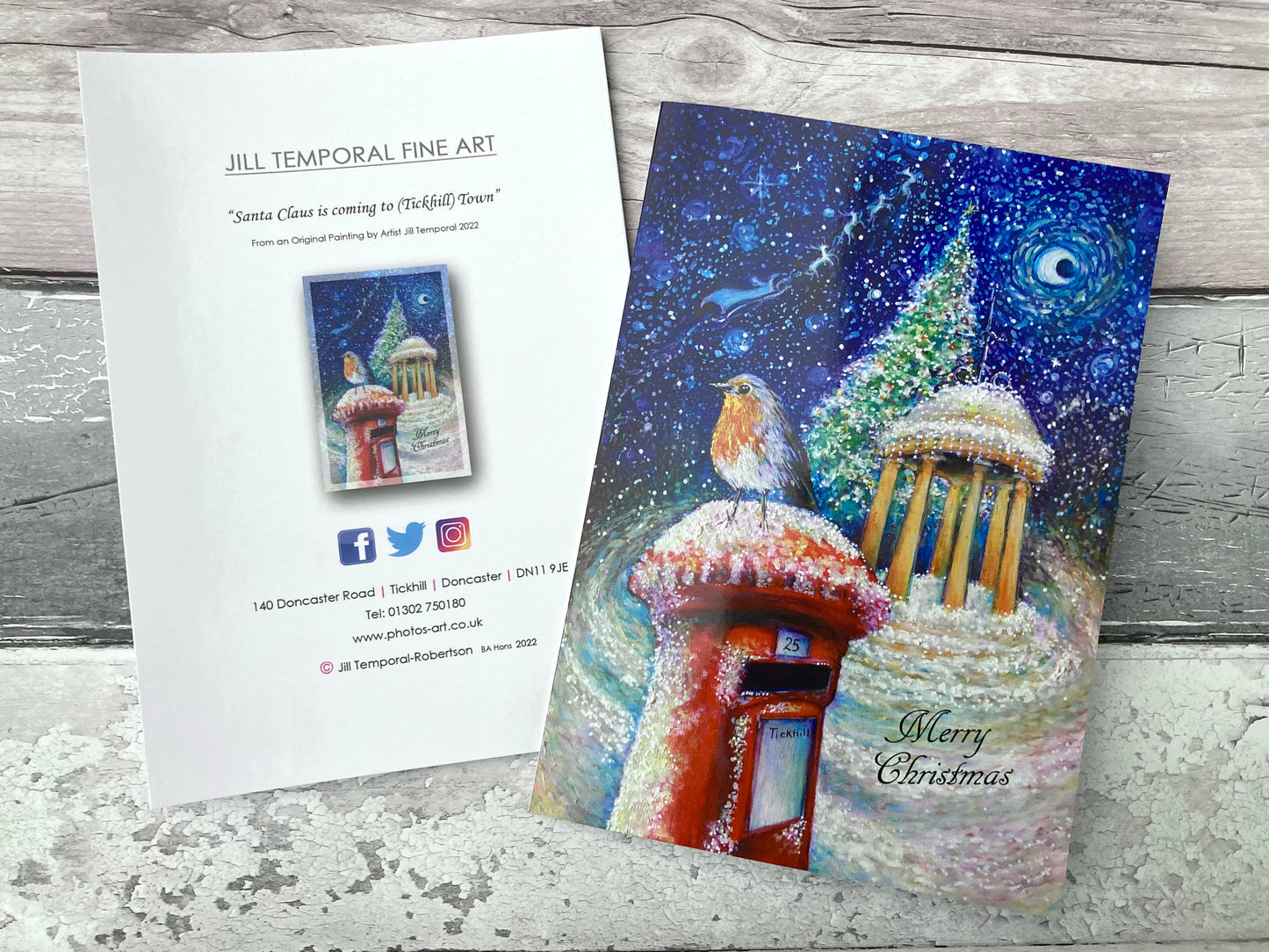 INDIVIDUAL CARD 2022 Design Christmas