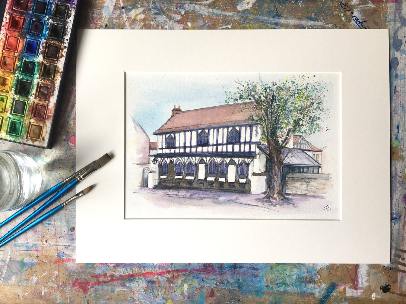 February at Tickhill Parishroom Jill Temporal Fine Art