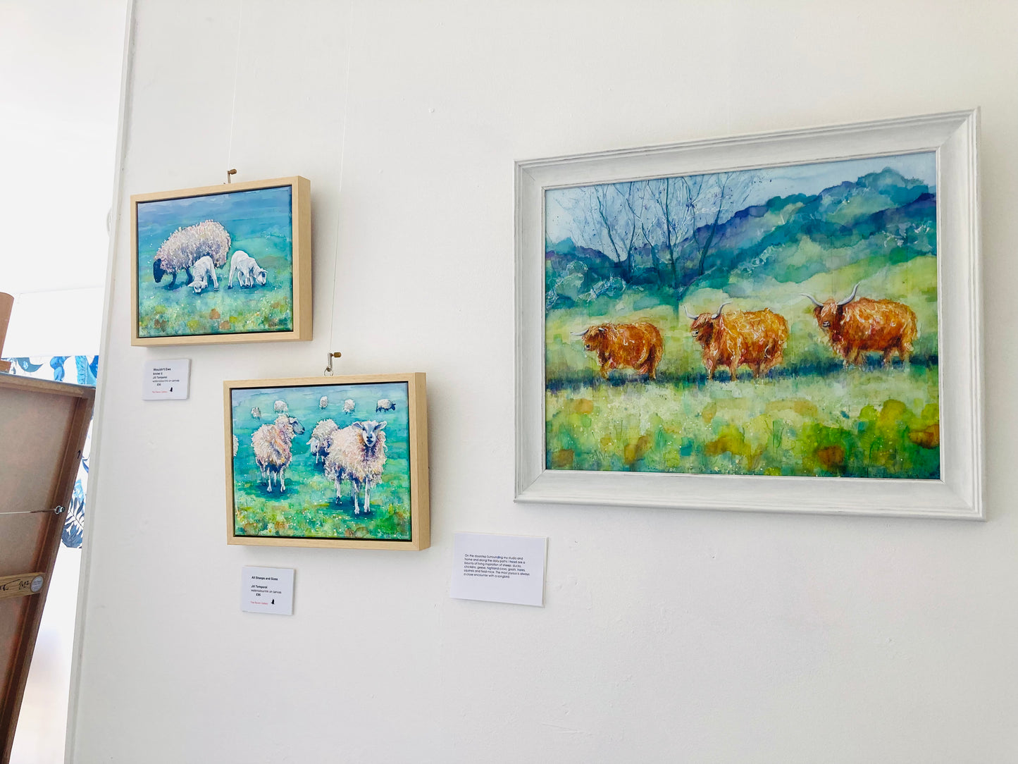 Three Cows went to moo a Meadow